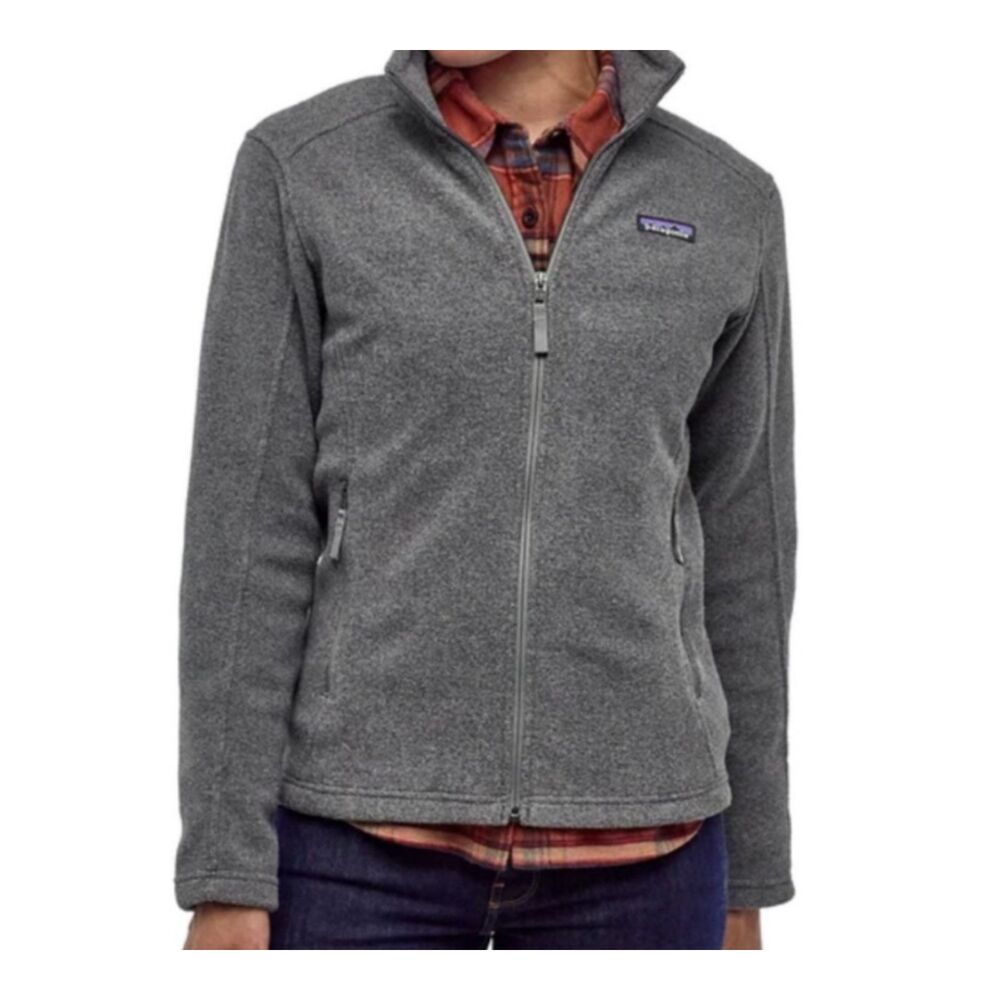 Patagonia Worn Wear Classic Synchilla Full Zip Jacket Size Small Gray Outdoors